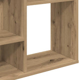 Kamerscherm/Boekenkast 100X24X140 Cm Bewerkt Hout Eikenkleurig