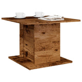 Salontafel 55,5X55,5X40 Cm Bewerkt Hout