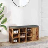 Schoenenbank 102X32X50 Cm Bewerkt Hout