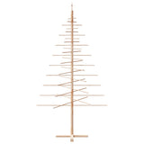 Kerstdecoratie Kerstboom Massief Grenenhout Naturel (Onafgewerkt)