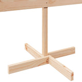 Kerstdecoratie Kerstboom Massief Hout Naturel (Onafgewerkt)