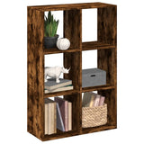 Kamerscherm / Boekenkast 102X29X103,5 Cm Hout Artisanaal Eiken