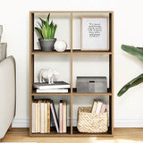 Kamerscherm / Boekenkast 102X29X103,5 Cm Hout Artisanaal Eiken