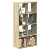 Kamerscherm / Boekenkast 102X29X103,5 Cm Hout Artisanaal Eiken