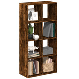 Kamerscherm / Boekenkast 102X29X103,5 Cm Hout Artisanaal Eiken