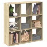 Kamerscherm / Boekenkast 102X29X103,5 Cm Hout Artisanaal Eiken