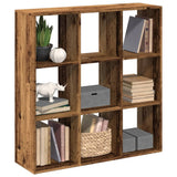Kamerscherm / Boekenkast 102X29X103,5 Cm Hout Artisanaal Eiken