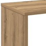 Kamerscherm / Boekenkast 102X29X103,5 Cm Hout Artisanaal Eiken