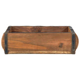Dienblad Bruin Massief Gerecycled Hout