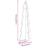 Kerstdecoratie Kerstboom Massief Grenenhout Wasbruin