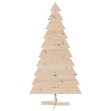 Kerstdecoratie Kerstboom Massief Grenenhout Naturel