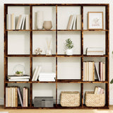 Kamerscherm / Boekenkast 102X29X103,5 Cm Hout Artisanaal Eiken