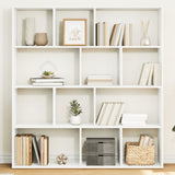 Kamerscherm / Boekenkast 102X29X103,5 Cm Hout Artisanaal Eiken