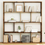 Kamerscherm / Boekenkast 102X29X103,5 Cm Hout Artisanaal Eiken