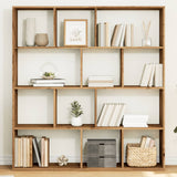 Kamerscherm / Boekenkast 102X29X103,5 Cm Hout Artisanaal Eiken