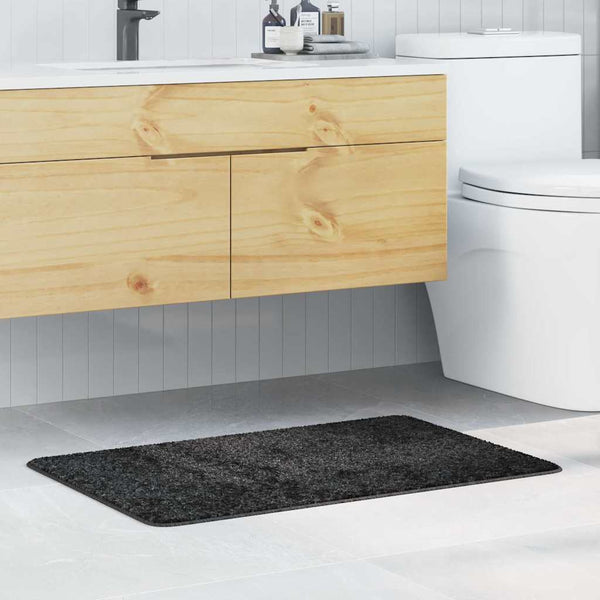 Antislip Badmat Donkergrijs 60 X 90 Cm Pp