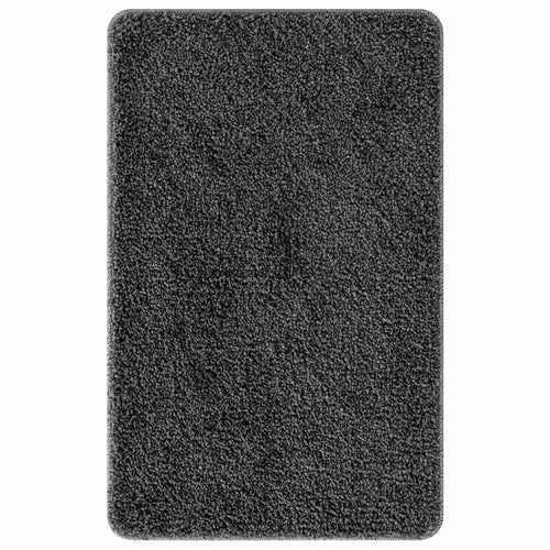 Antislip Badmat Donkergrijs 60 X 90 Cm Pp