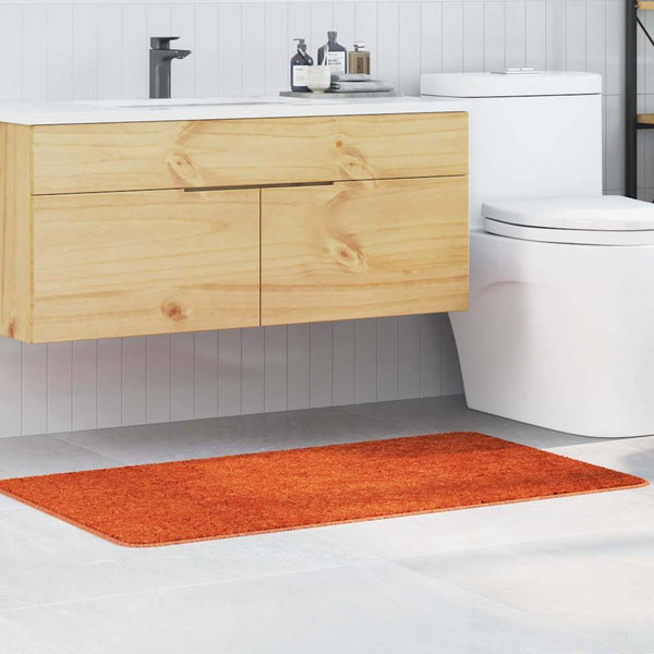 Antislip Badmat Oranje 70 X 120 Cm Pp