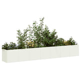 Plantenbak Koudgewalst Staal Wit