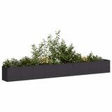 Plantenbak Staal Zwart