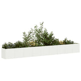 Plantenbak Koudgewalst Staal Wit