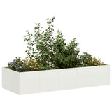 Plantenbak Koudgewalst Staal Wit
