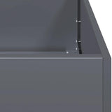 Plantenbak Staal Kleurig Antraciet