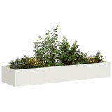 Plantenbak Koudgewalst Staal Wit