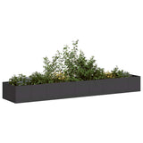 Plantenbak Staal Zwart