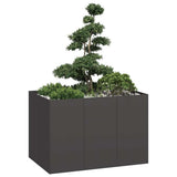 Plantenbak Staal Zwart