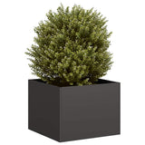 Plantenbak Staal Zwart