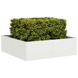Plantenbak Koudgewalst Staal Wit