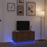 Tv-Meubel 188,5X41X50 Cm Bewerkt Hout