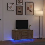 Tv-Meubel 188,5X41X50 Cm Bewerkt Hout
