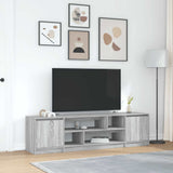 Tv-Meubel 188,5X41X50 Cm Bewerkt Hout