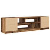 Tv-Meubel 188,5X41X50 Cm Bewerkt Hout