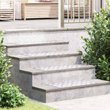 Trap Tread Rechthoekig 2 Pcs Zilver 50 X 40 Cm Aluminium
