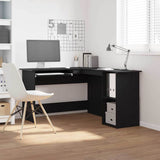 Hoekbureau 120X140X75 Cm Bewerkt Hout Eikenkleurig