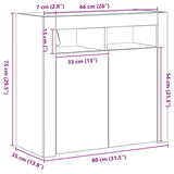 Dressoir Bewerkt Hout