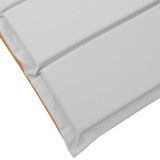 Ligbed Met Kussen 2 Pcs Massief Acaciahout