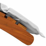 Ligbed Met Kussen 2 Pcs Massief Acaciahout
