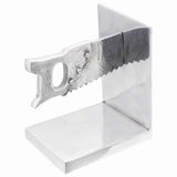 Boekensteunen 2 Pcs Zilver Aluminium