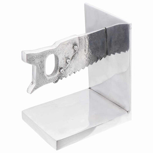 Boekensteunen 2 Pcs Zilver Aluminium