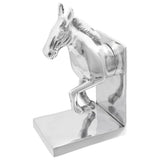 Boekensteunen 2 Pcs Zilver Aluminium