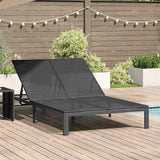 Ligstoel Poly Rattan