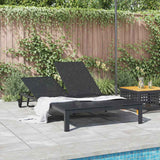 Ligstoel Poly Rattan