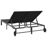 Ligstoel Poly Rattan