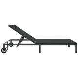 Ligstoel Poly Rattan