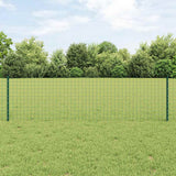 Ingegraven Hekpaal 22 St Groen Gepoedercoat Staal