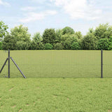 Kippengaas 10X1,5 M Staal Met Pvc Coating Grijs